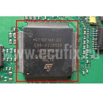 Процессор ST10F168-Q3