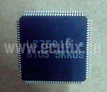 Микросхема LC75010