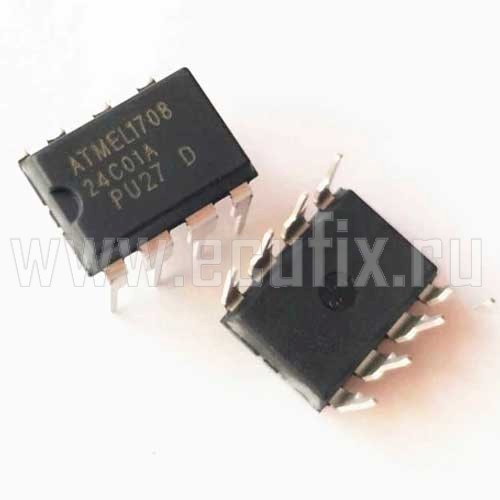 Микросхема 24C01 DIP8