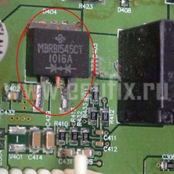 Диод MBRB1545CT