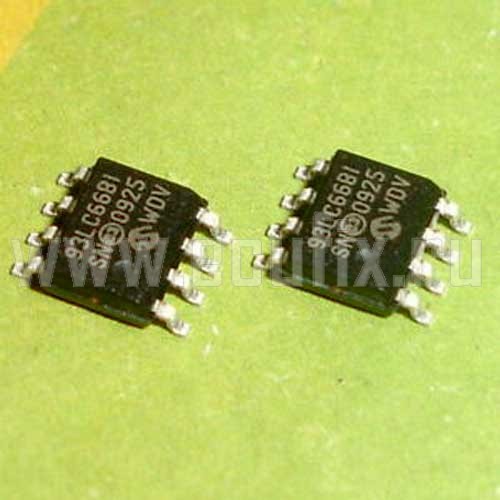 Микросхема 93LC66BISN SOIC8
