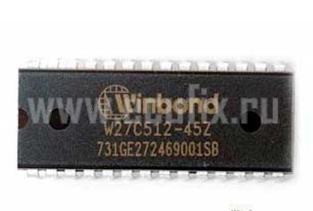 Микросхема W27C512-45Z