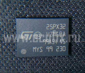 Микросхема 25PX32VZM6BA