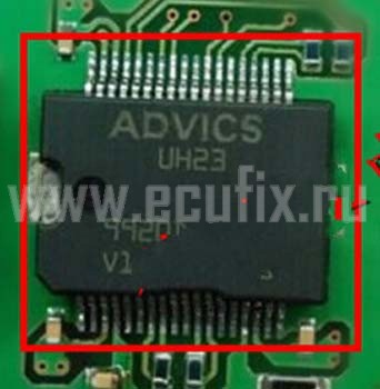 Микросхема ADVICS UH23