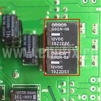 Реле G8QN-05 12VDC
