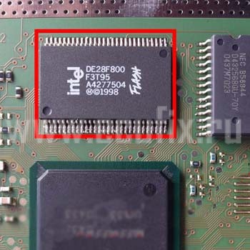 Микросхема DE28F800F3T95