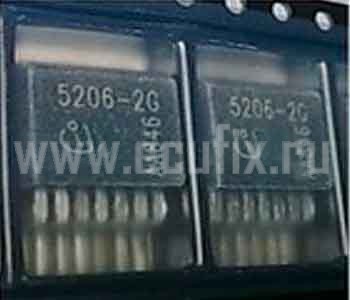 Микросхема TLE52062 / TLE 5206-2 / Bosch B58447