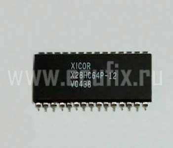 Микросхема  X28HC64P-12